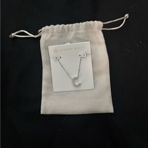 Kendra Scott Silver “C” Necklace